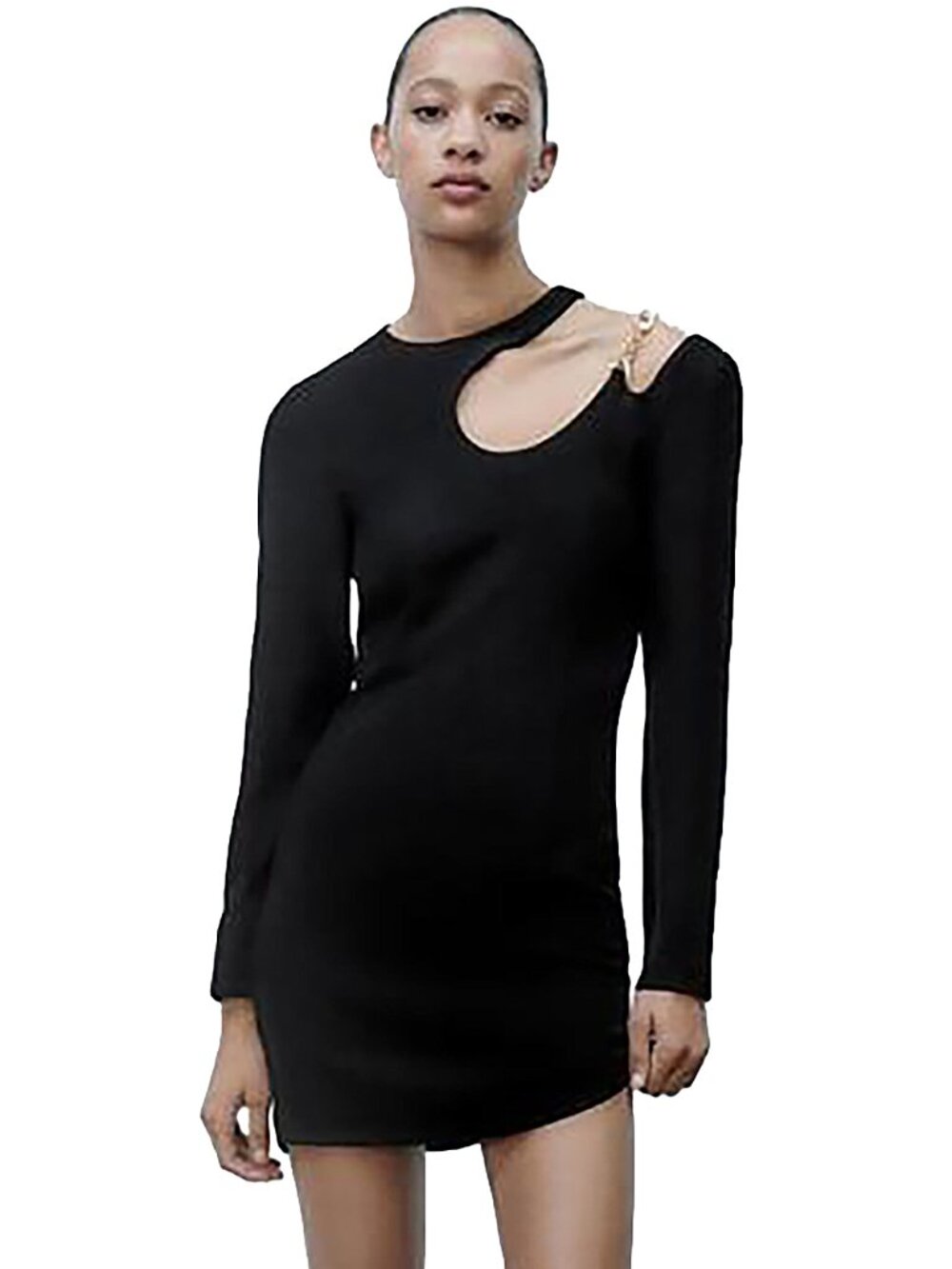 ZARA Mini Dress With Chain Detail 387/268/800